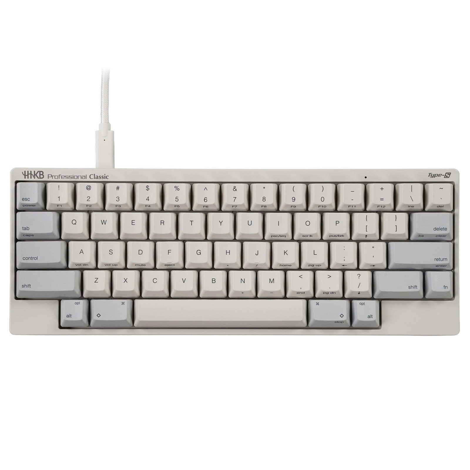 HHKB - Happy Hacking Keyboard Professional Classic Type-S White (Wired,