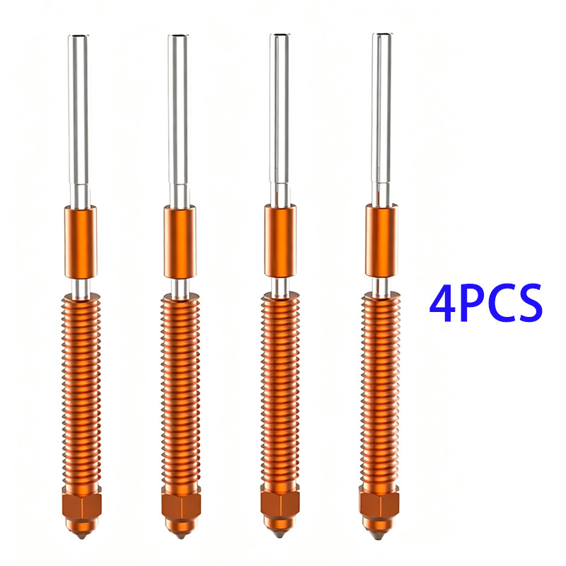 Creality Hi/ K2/ K2 Pro/ K2 Plus Nozzles, 4pcs Unicorn Quick-Swap Nozzle, Upgrad