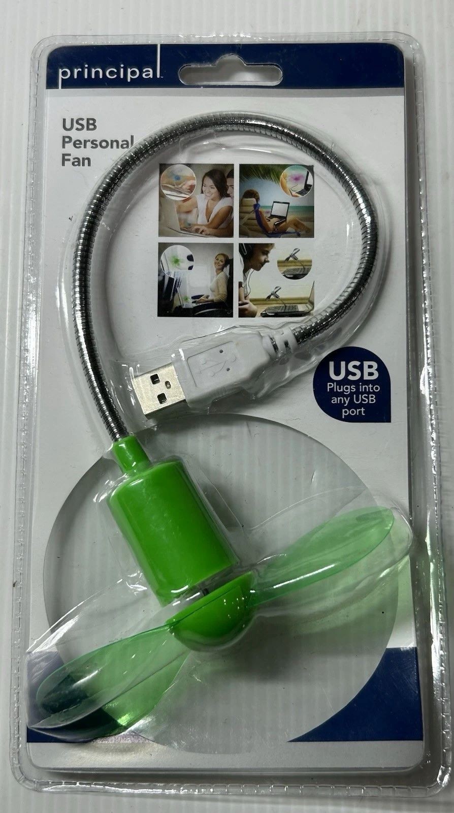 USB Mini Fan Flexible Gooseneck Portable Desk Laptop Cooling Fan
