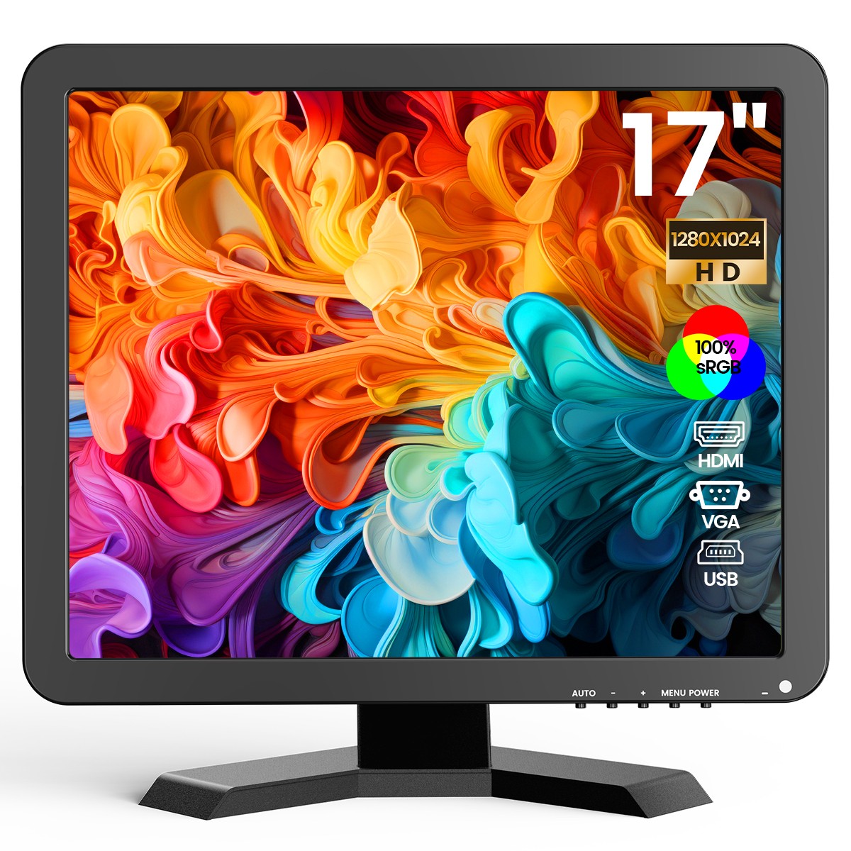 Eyoyo 8" /10"/ 12" /14"/ 17"/ 22" HD Screen Display Security Monitor for PC CCTV