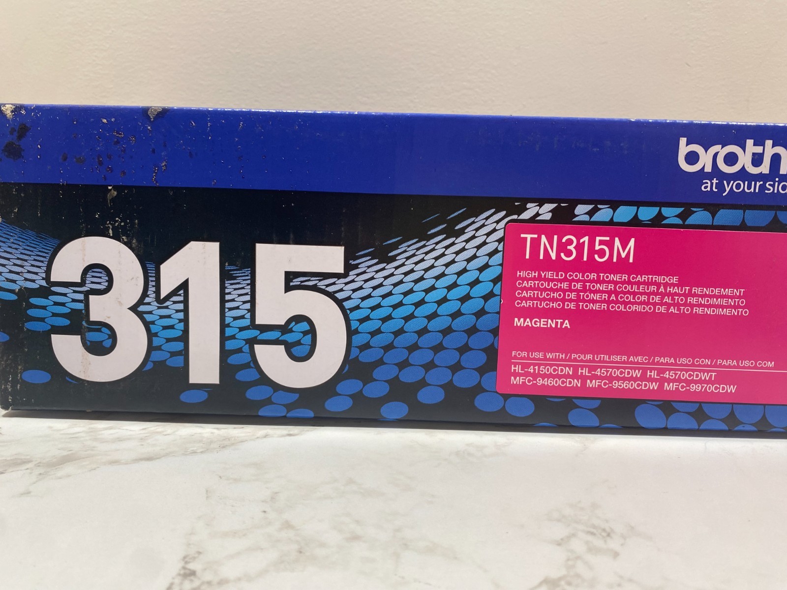 NEW/SEALED Brother TN-315M Magenta Genuine High Yield Toner Cartridge TN315M