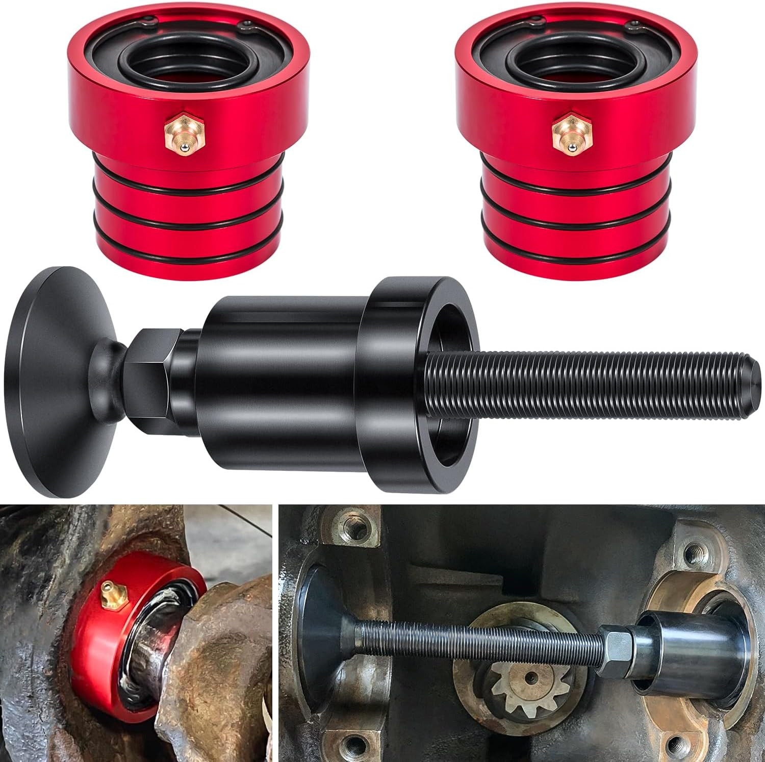 MG21103 Dana 30/44 Front Axle Tube Seal Pair & Inner Axle Side Seal Installation