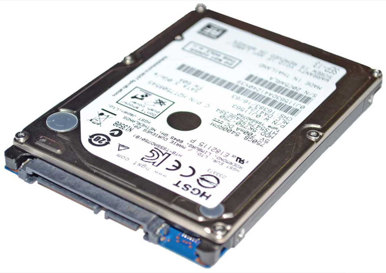 80GB Hitachi Travelstar 2.5" SATA II 5400RPM Hard Disk Drive HDD HTS541680J9SA00