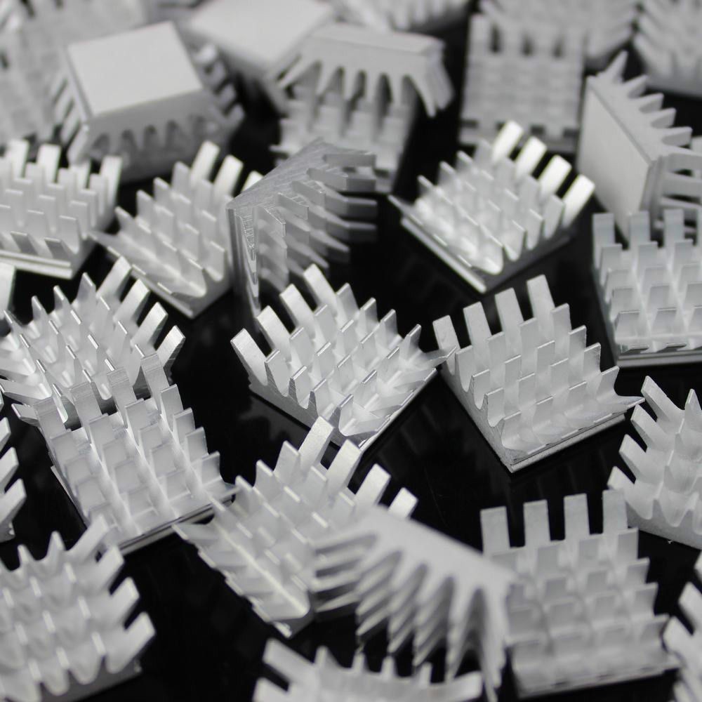LOT OF 40 PCS Aluminum VGA Card Xbox360 DDR RAM Cooler self-adhesive Heatsink