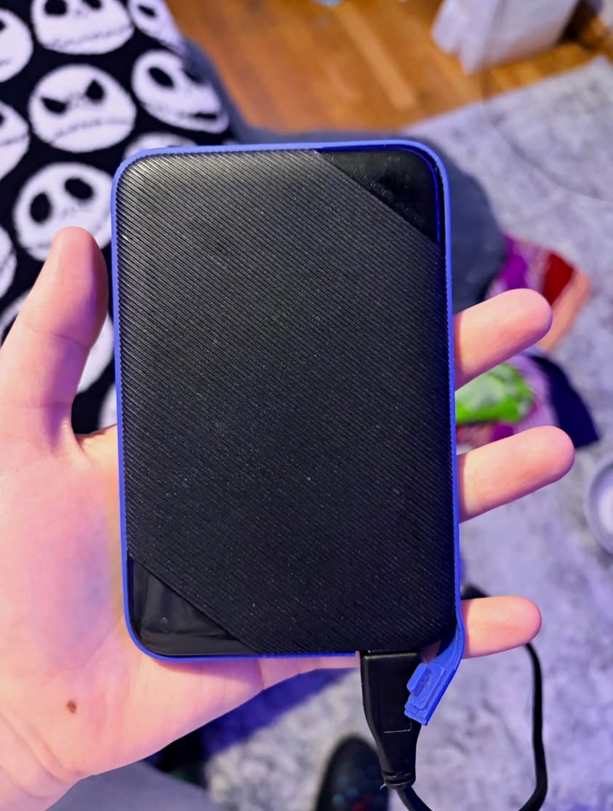 Cyberpunk 2077 1TB Portable External HDD USB Hard Drive Black/Blue