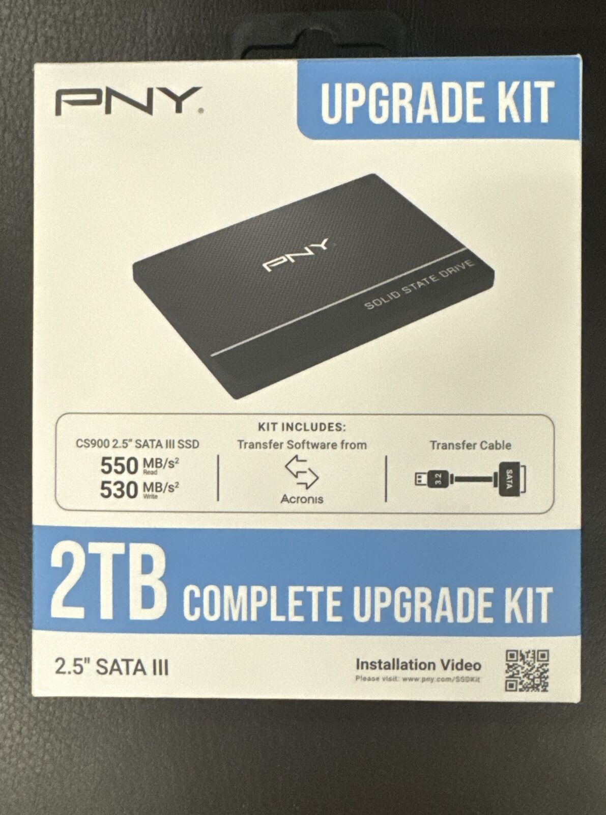 PNY CS900 2TB SATA III Internal SSD (SSD7CS900-2TBKIT-RB) NEW - FAST SHIPPING