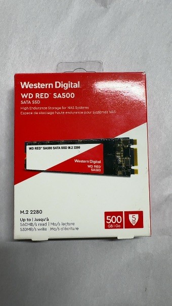 WD Red SA500 500GB M.2 2280 SATA NAS Internal SSD