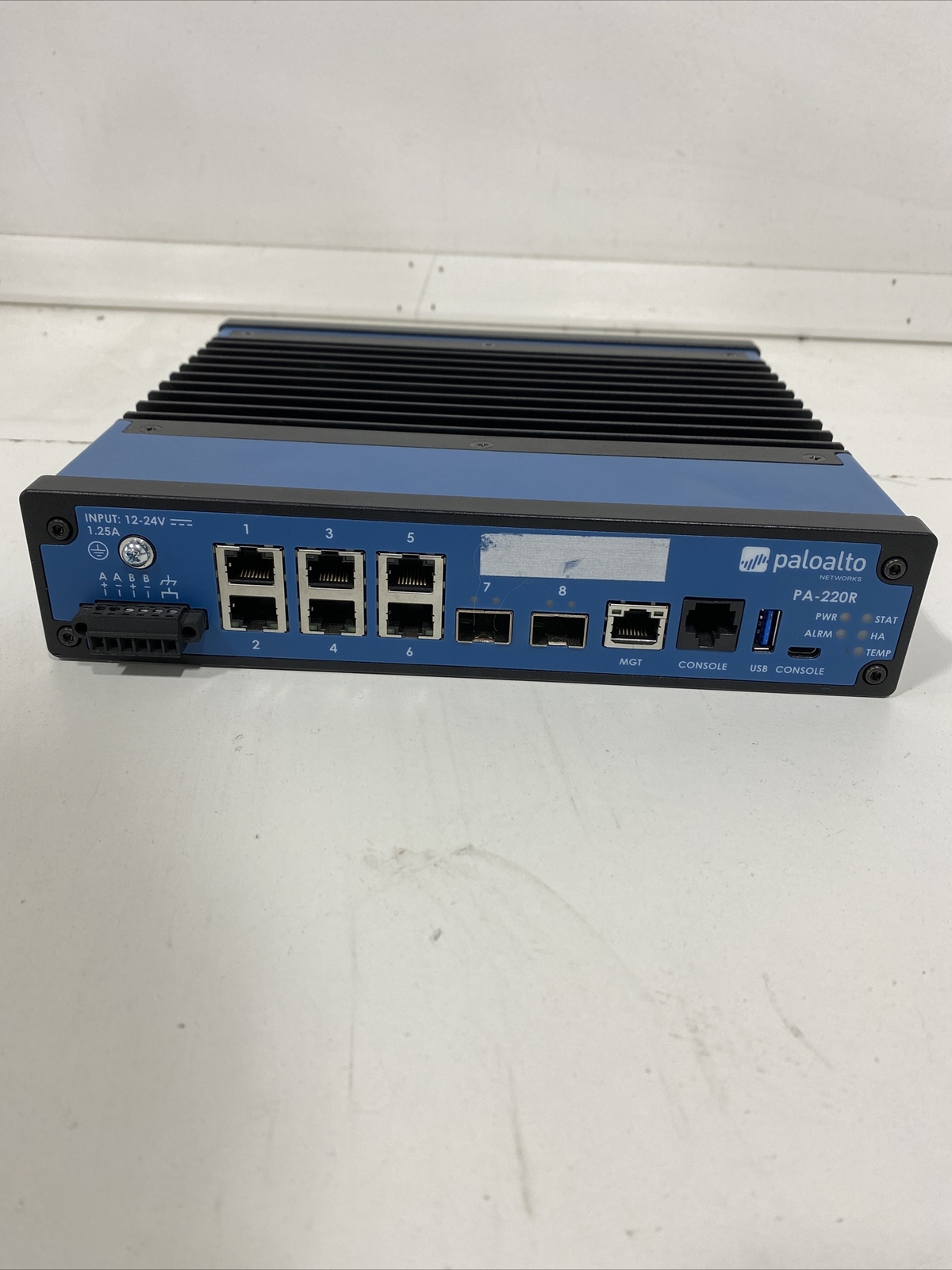 Palo Alto PA-220R Firewall No power supply