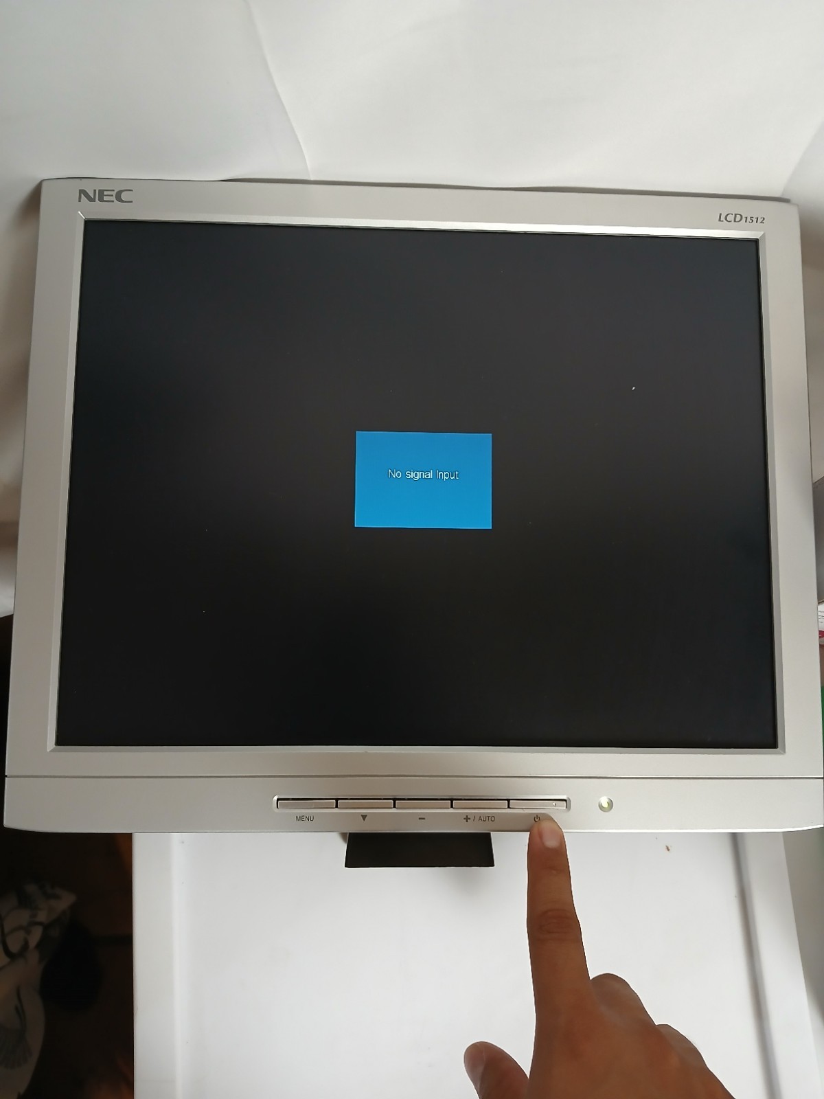 NEC MultiSync LCD1512 15" Monitor - Tested PowerOn No Stand Cord Yes See Pics Dt