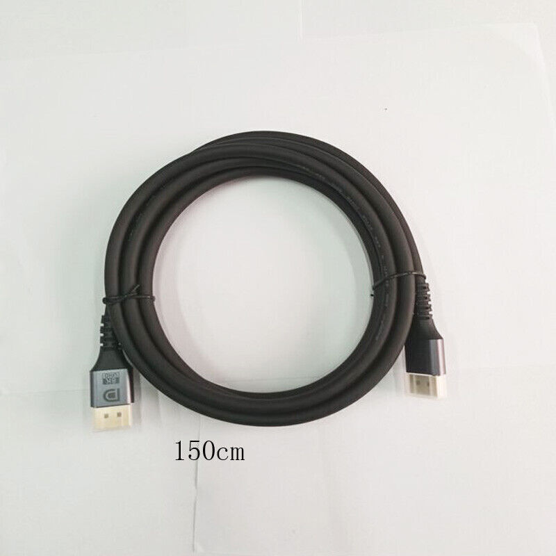 Display Port to Display Port Cable HDR DP 1.4 Male to Male 8K UHD Cord 5/10/15FT
