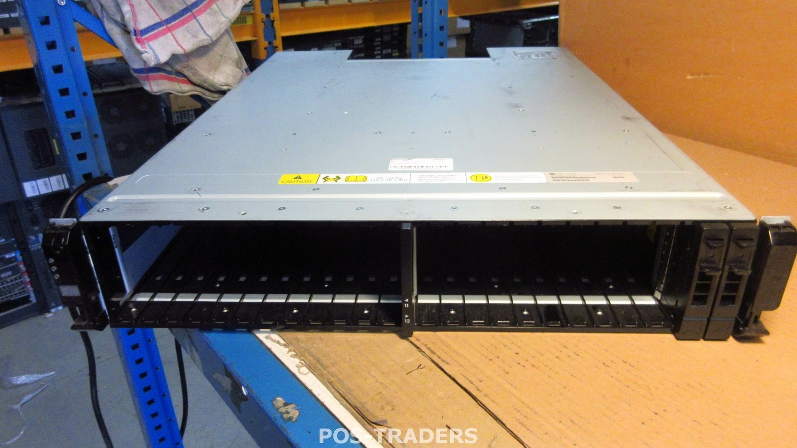 HP 3PAR M6710 2.5 inch 2U SAS Drive Enclosure QR490-63012 - EXCL HDD, PSU, MODULE