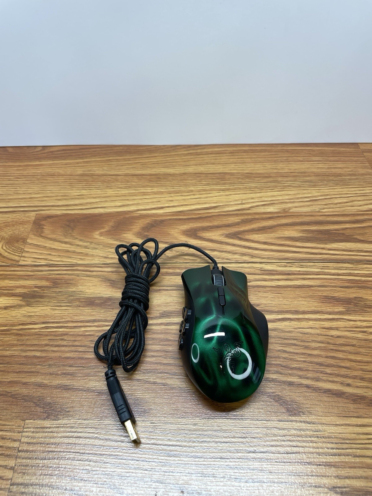 Razer Naga Hex MOBA Gaming Mouse Demon Green RZ01-0075