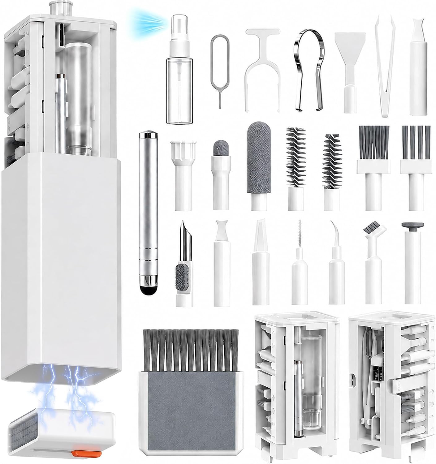 kit de limpieza para teclado laptop pc telefono y monitor herramientas 32 en 1