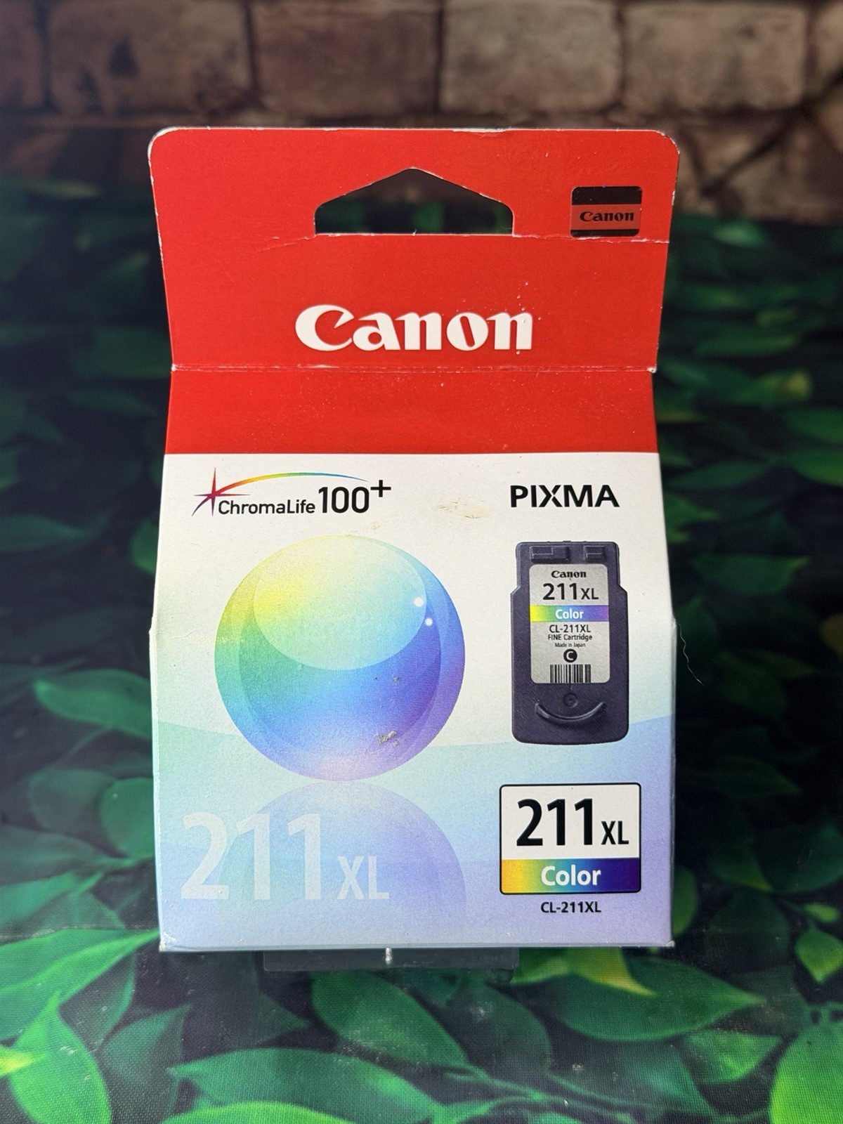 Genuine Canon CL-211XL High-Yield Fine Color Ink Cartridge 211XL