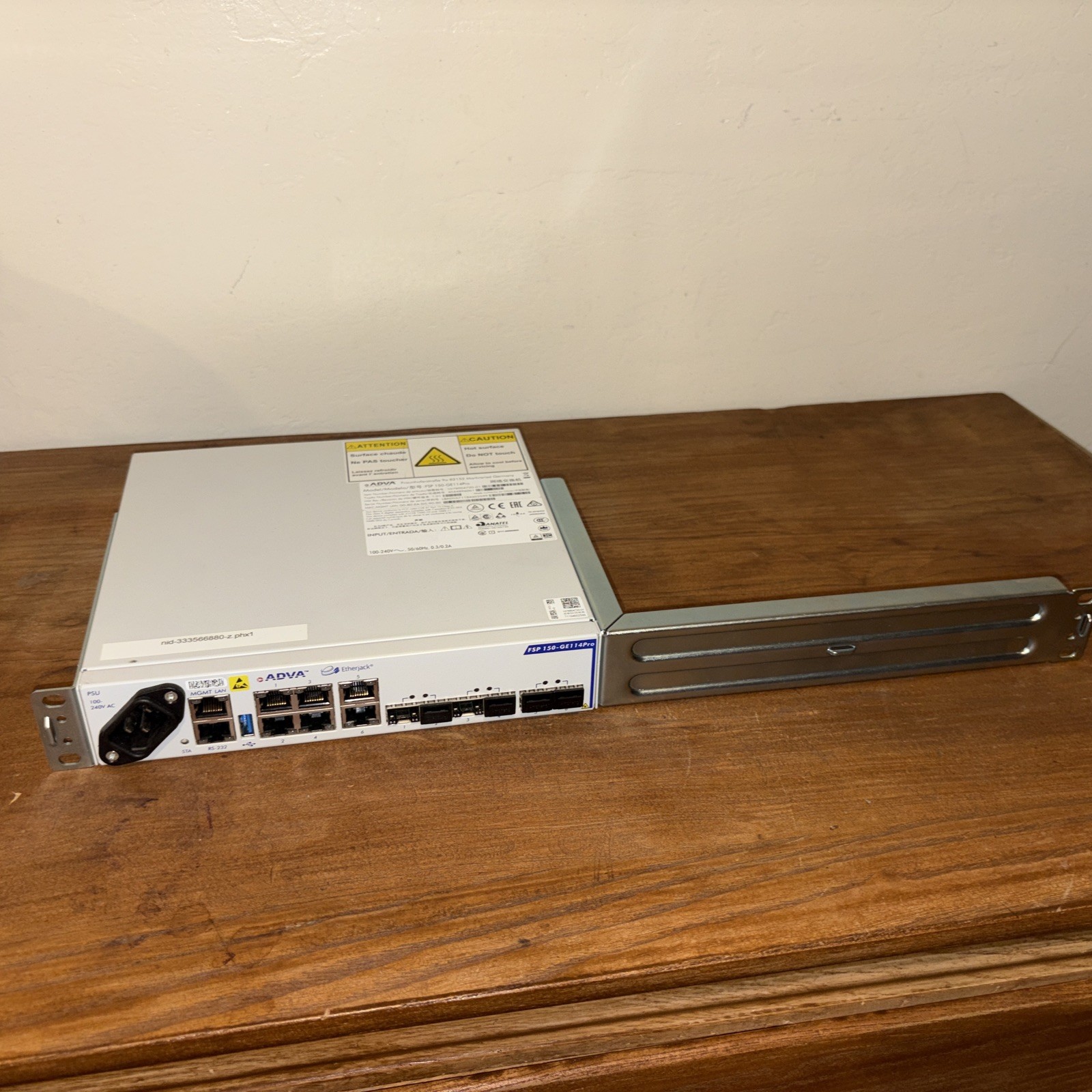ADVA FSP 150-GE114Pro 1078904720-01 Network Switch