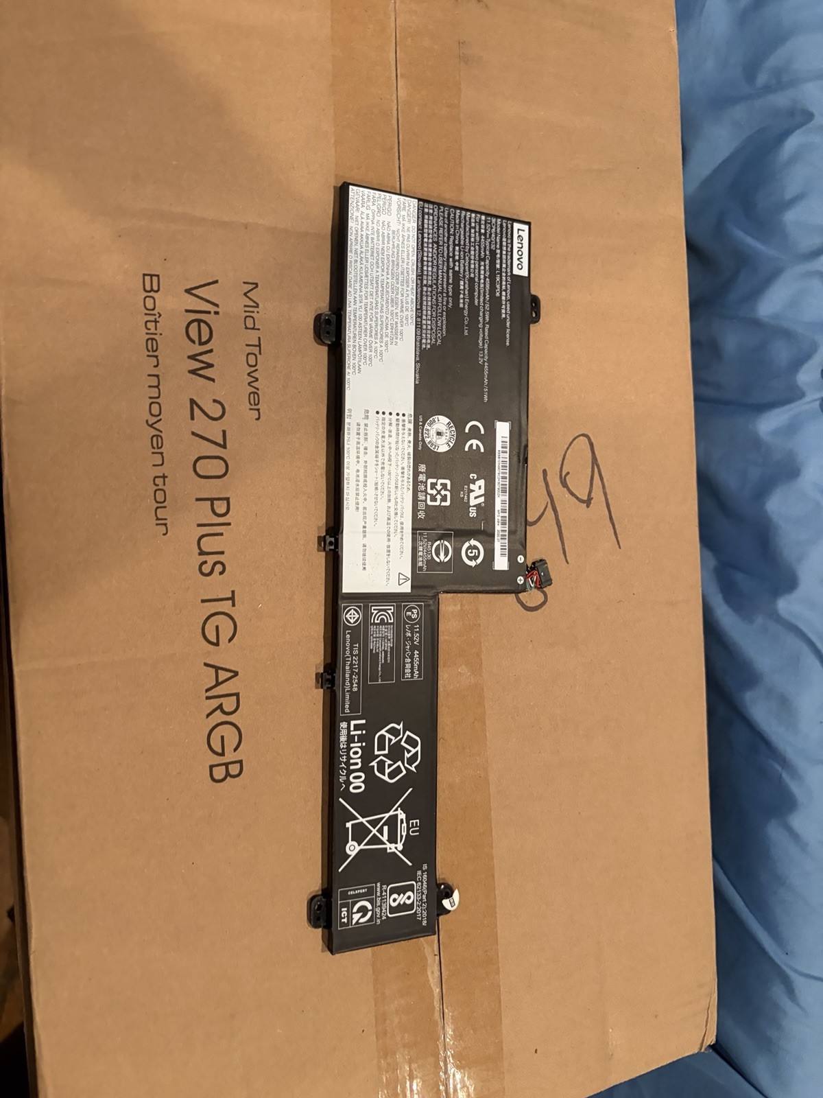 OEM Lenovo L19C3PD6 Battery IdeaPad Flex 5-15IIL05 52.5Wh 11.52V Tested
