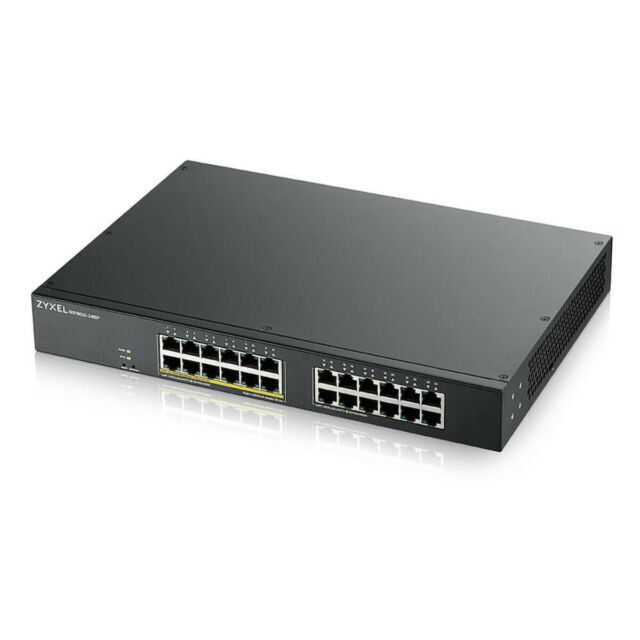 ZyXEL GS1900-24EP 24 Port Rack Mountable Ethernet Switch***FAST ***