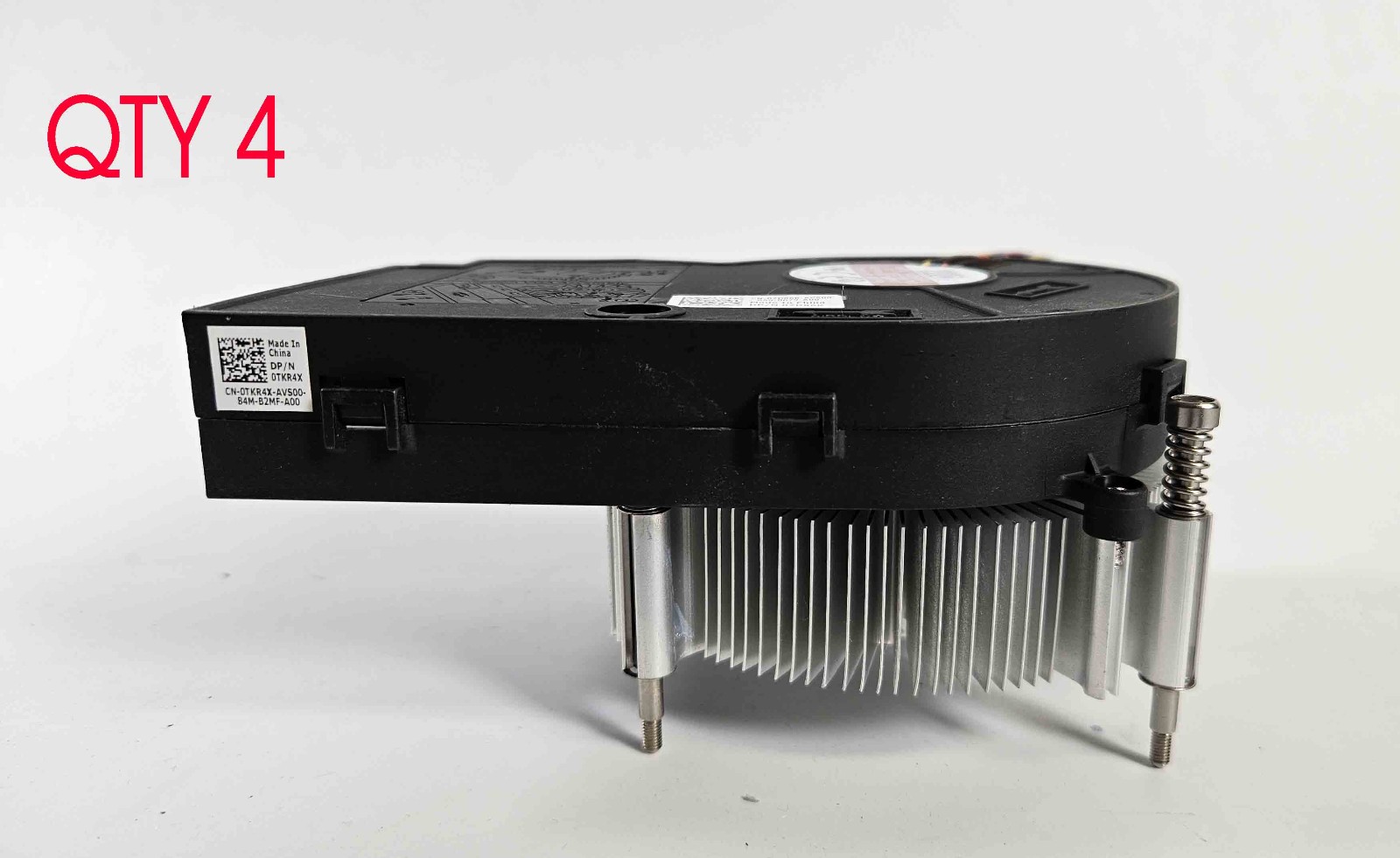 Dell OptiPlex 3050 5050 CPU Cooling Fan & Heatsink TKR4X 0TKR4X 7D86K 07D86K 4PC