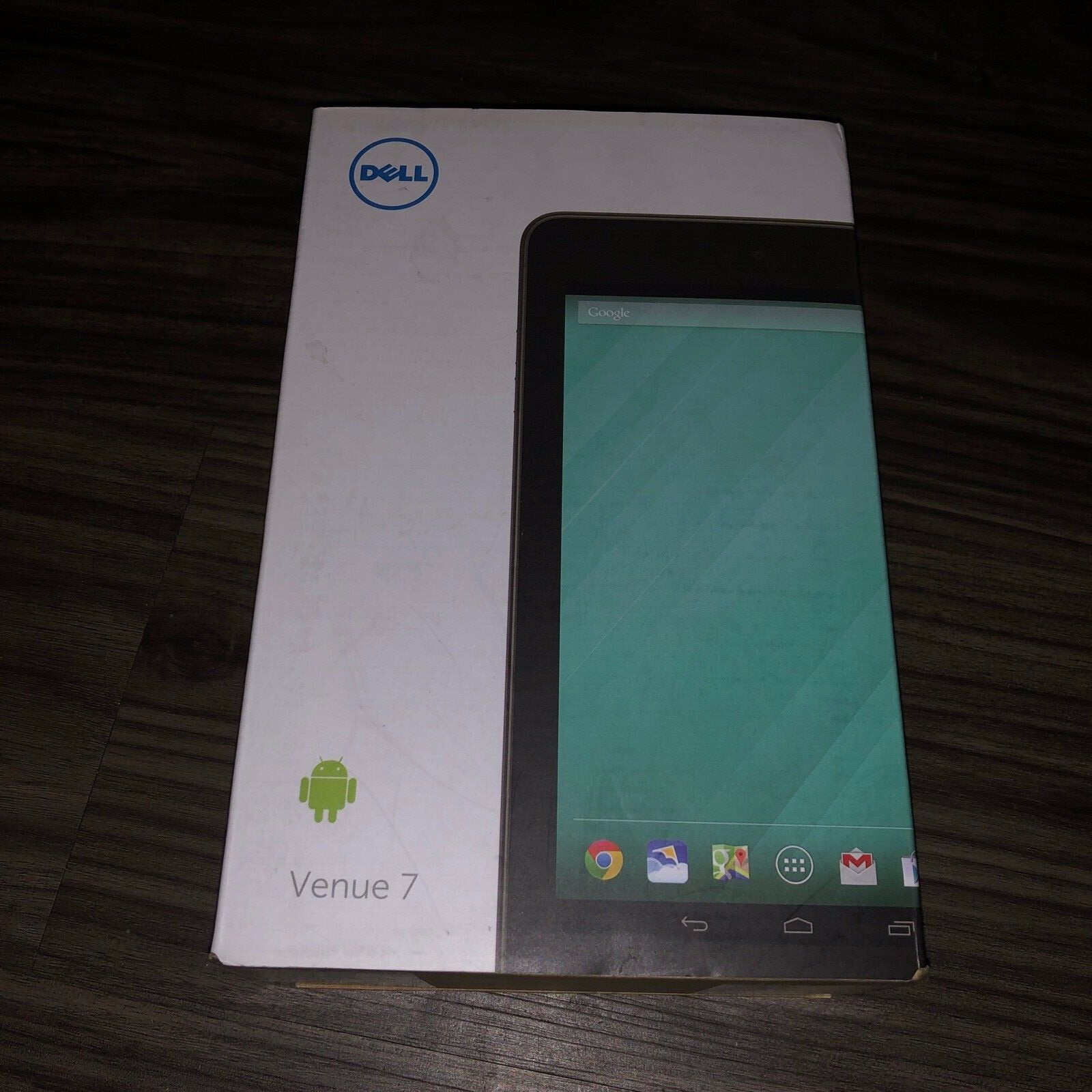 NEW Dell Venue 7 16GB, Wi-Fi, 7in - Black model 3740 hd displayV7TBL-1666B-BLACK