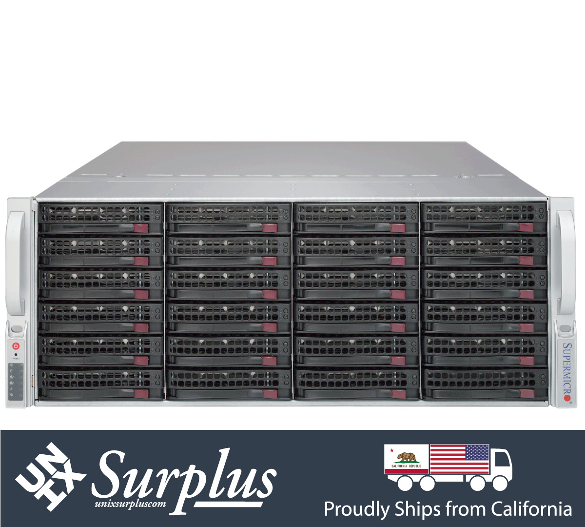Supermicro Server 4U 36 Bay SAS3 Server X10DRH-iT Xeon 36 Cores 256GB DDR4 RAM A