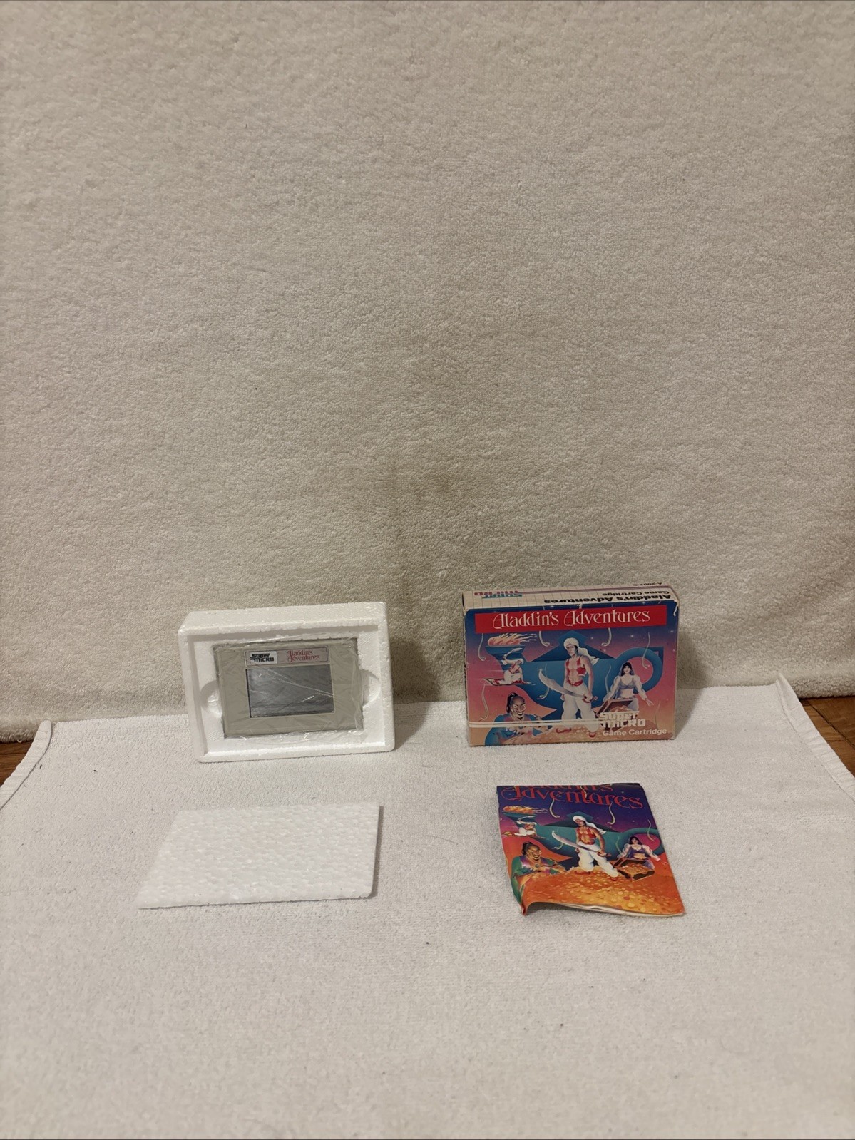 HTF 1983 Palmtex Aladdin's Adventure Super Micro Cartridge Game NEW OPEN BOX