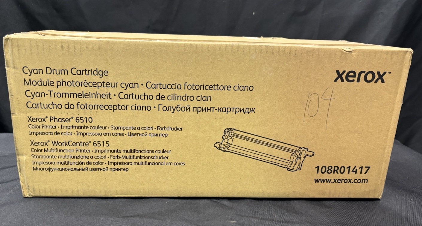 108R01417 Cyan Drum Cartridge OEM For Phaser 6510 & Workcentre 6515 pin