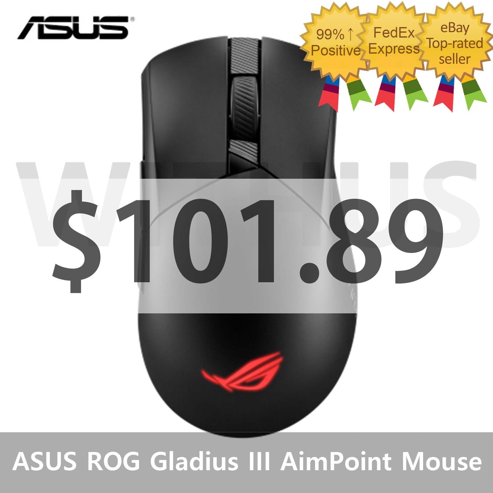 [SUMMER BLACK FRIDAY] ASUS ROG Gladius III Wireless AimPoint Gaming Mouse
