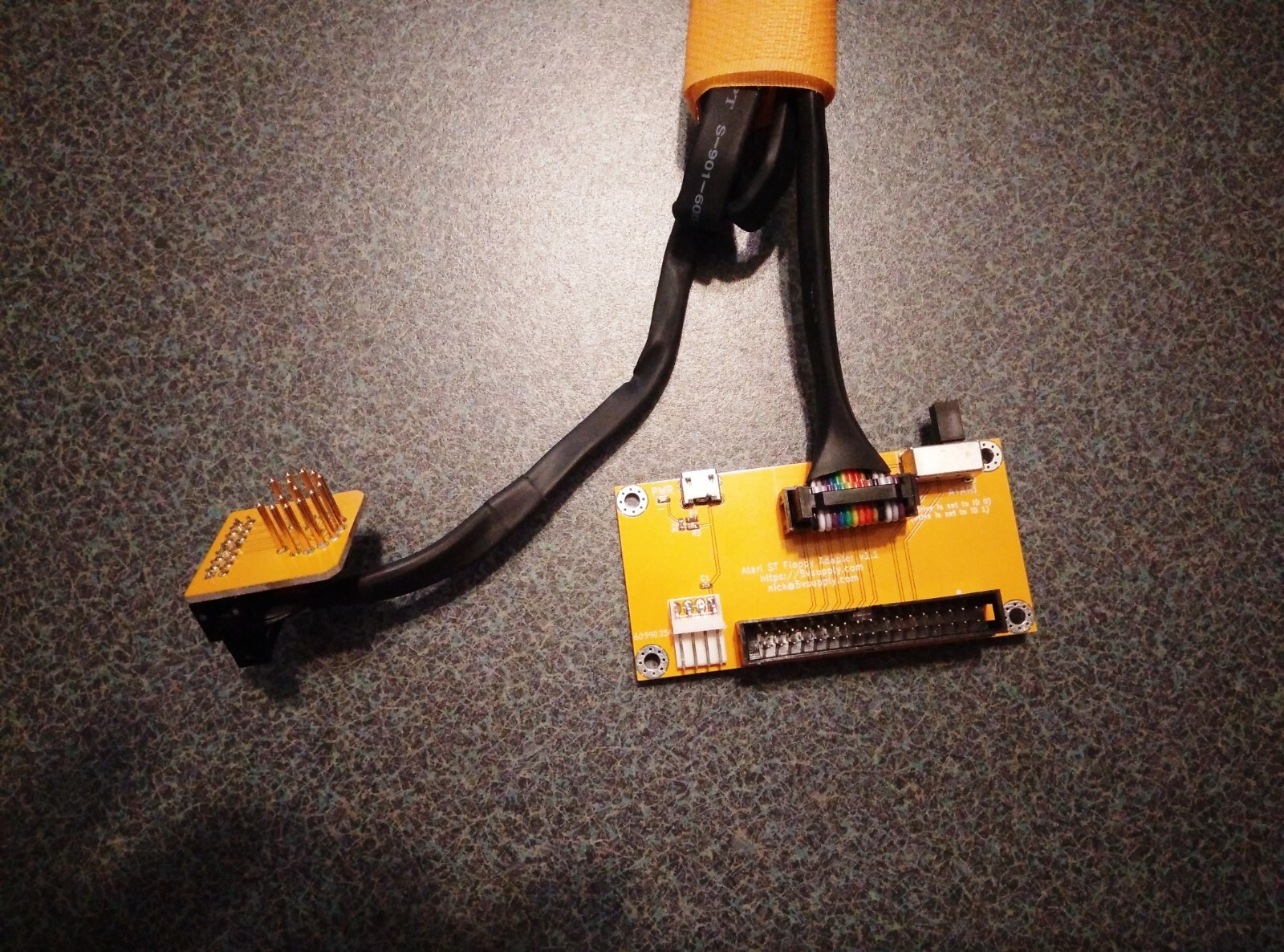 Atari ST Universal Floppy Disk Drive adapter or Gotek with Cable - 14 Pin DIN