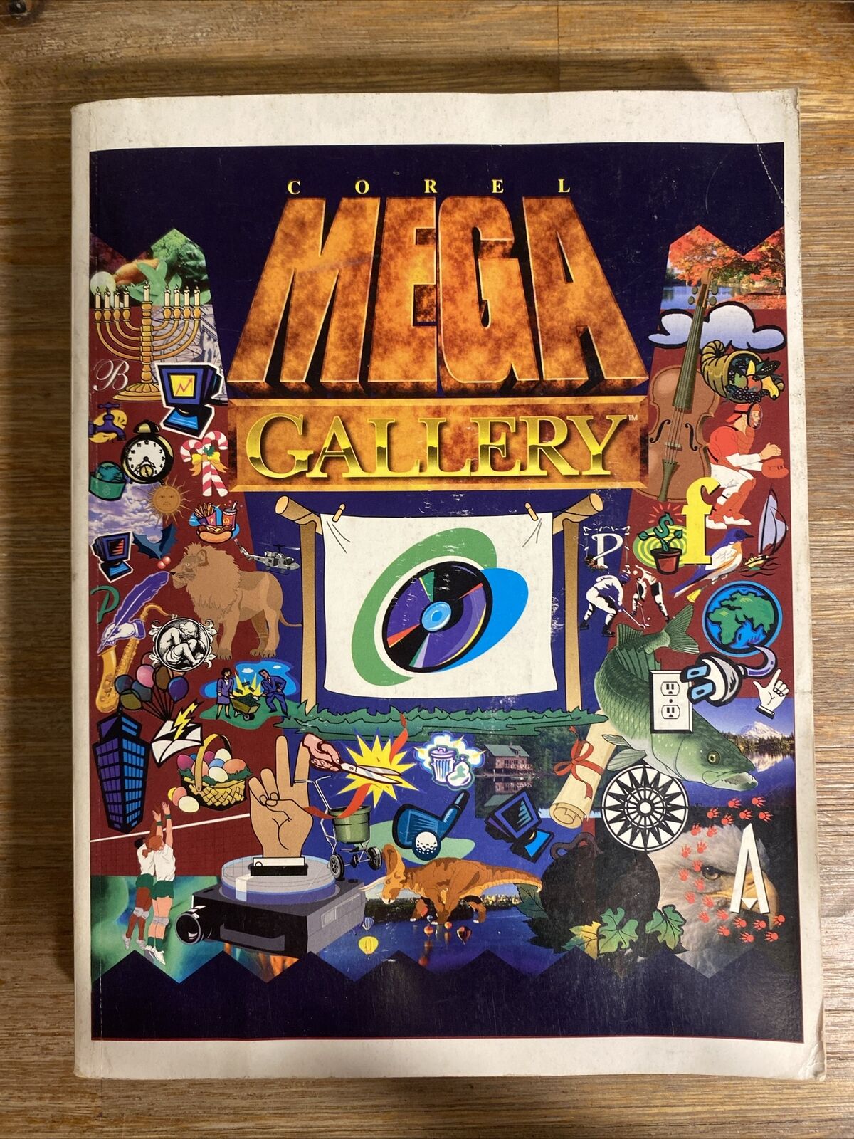 Corel Mega Gallery Corel Corporation 1996 -Paperback-