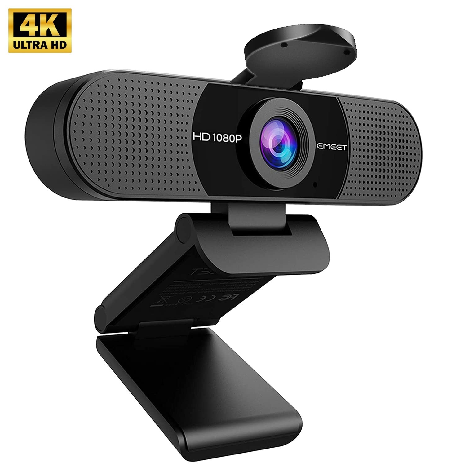 EMEET C960 2K Webcam with Microphone PDAF Autofocus Privacy Cover USB PC Webcam