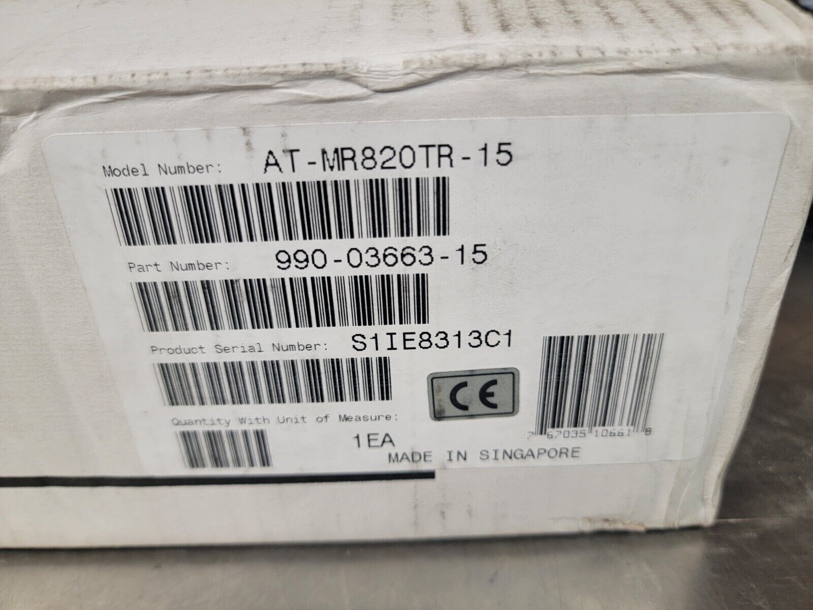 NEW SEALED-ATI Allied Telesyn AT-MR820TR-15 8Port 10MBPS Ethernet Micro Repeater