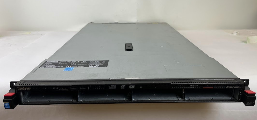 Lenovo ThinkServer RD350 1U 4-Bay LFF Server | Xeon E5-2603 v3 | 16GB RAM