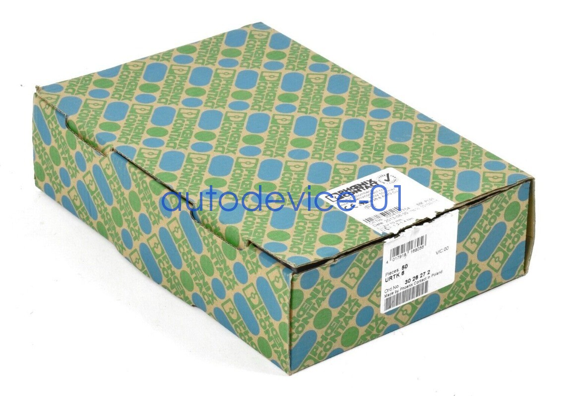 50pcs Phoenix Contact Connecting terminal URTK 6 3026272 DHL/FedEx