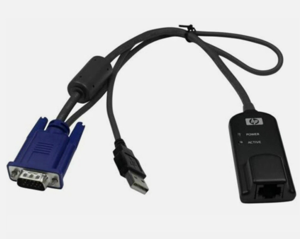 AF623A 580648-001 For hp KVM Console USB Virtual Media Cable Adapter
