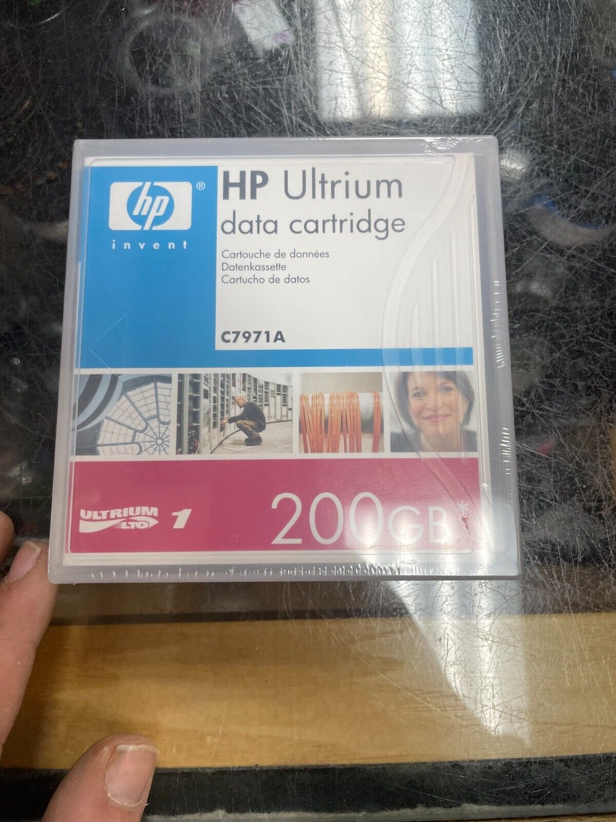 NEW Sealed HP LTO-1 LTO1 Ultrium 200GB Tape Data Cartridge C7971A 20MB 40MB sec