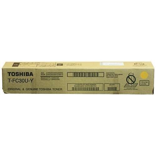 New Genuine Sealed Box Toshiba T-FC30U-Y Yellow Toner Cartridge We Ship Fast