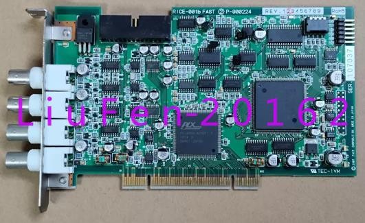 1pc used  RICE-001B FAST P-900224 acquisition card