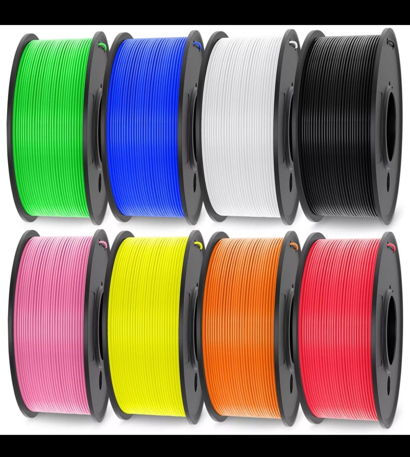 SUNLU 3D Printer Filament Bundle Multicolor PETG Filament 1.75mm, Individually