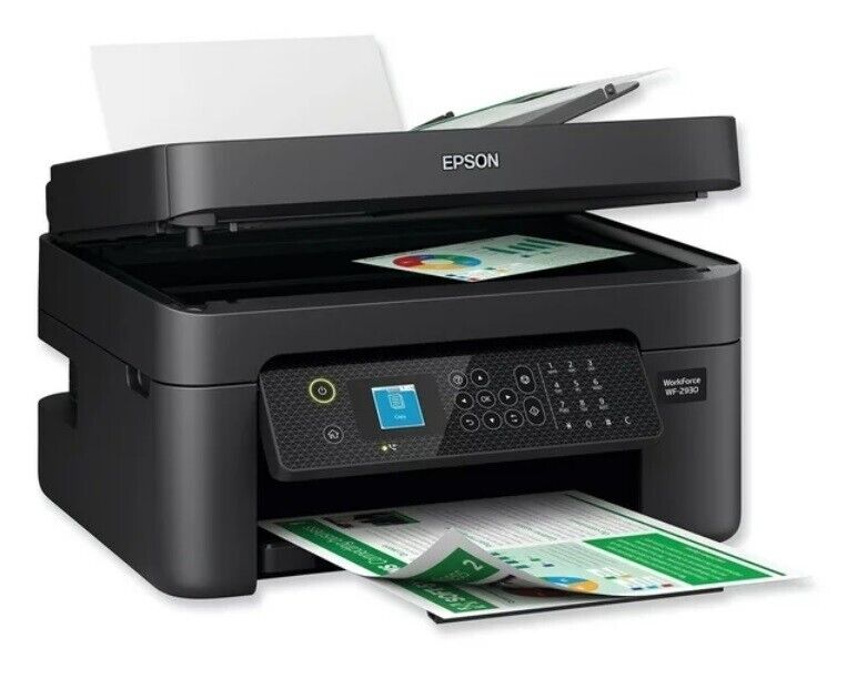 epson workforce wf-2930 all-in-one printer copy/fax/print/scan