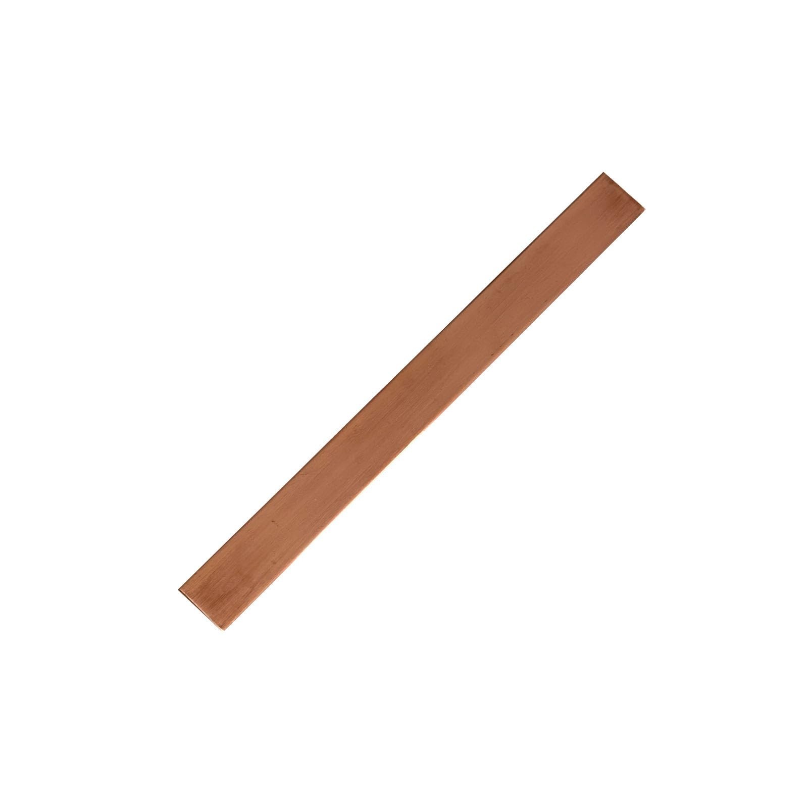 Copper Bus Bar 3mm x 20mm x 11.81 inch / 300mm, 1Pcs C110 Pure Cu Copper Flat...