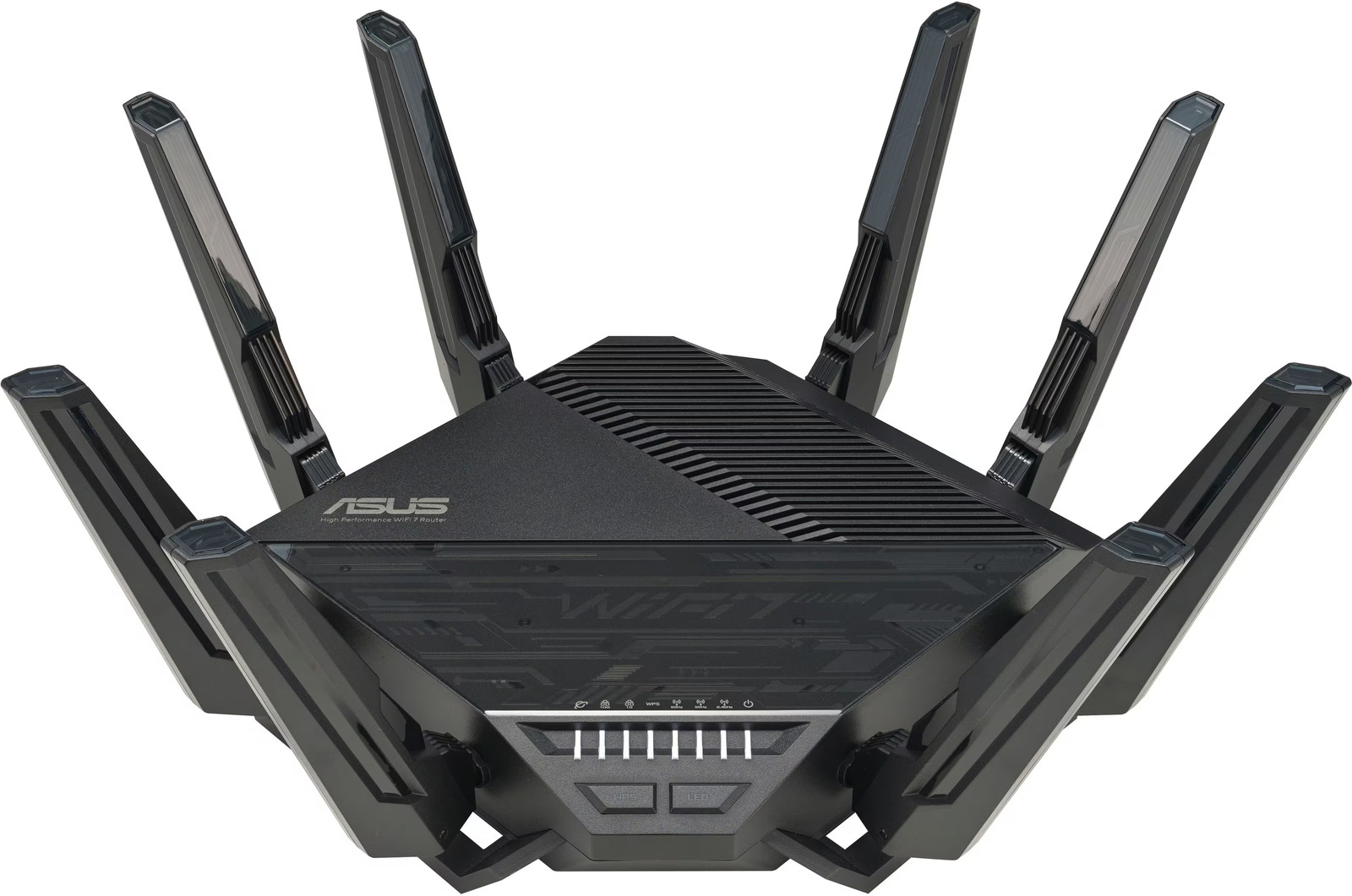 ASUS - RT-BE96U BE19000 Tri-Band Wi-Fi 7 Router - Black