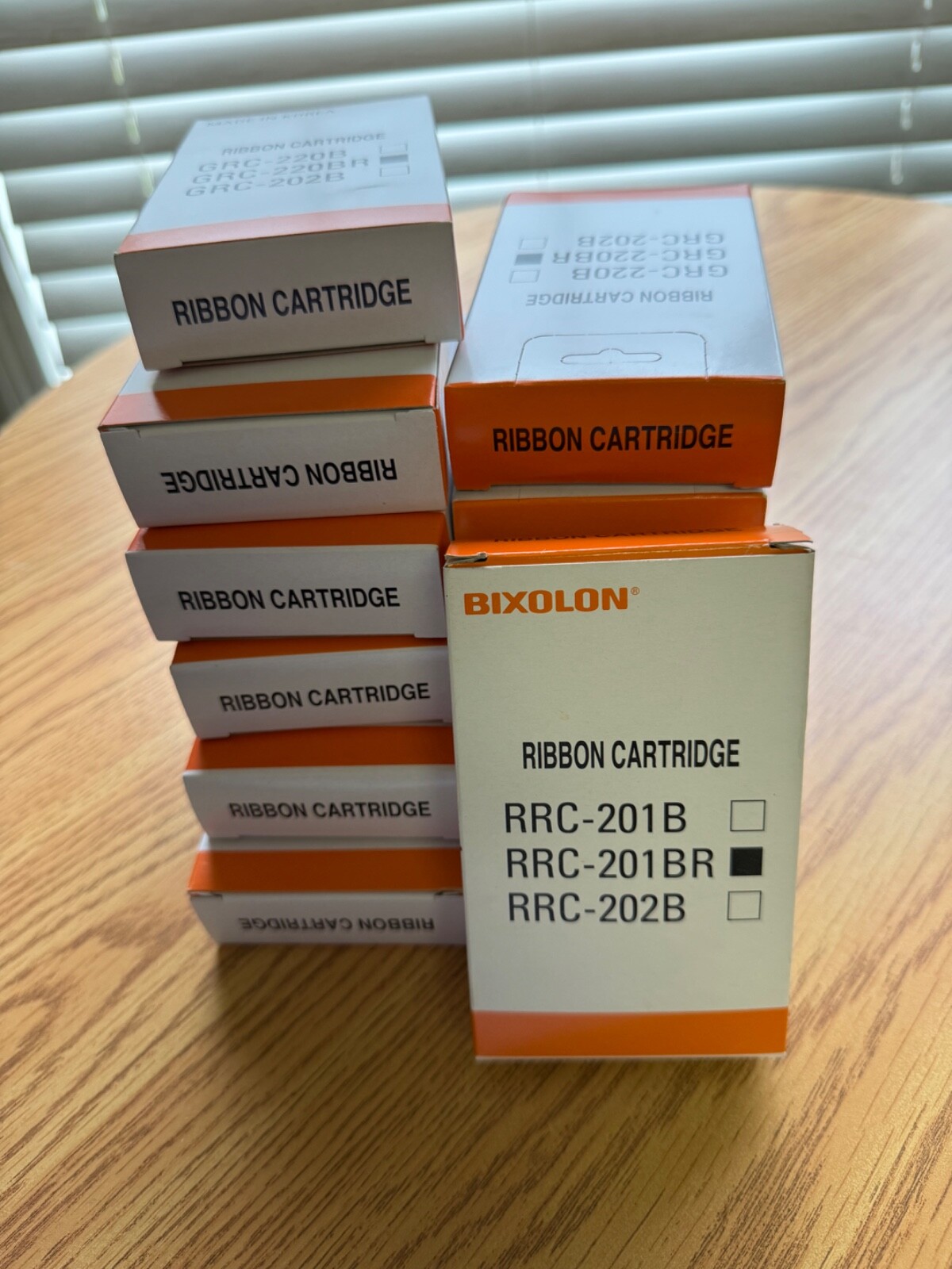 Bixolon Samsung GRC-220BR OEM Black Red Ribbon Cartridge SRP-270 SRP-275II