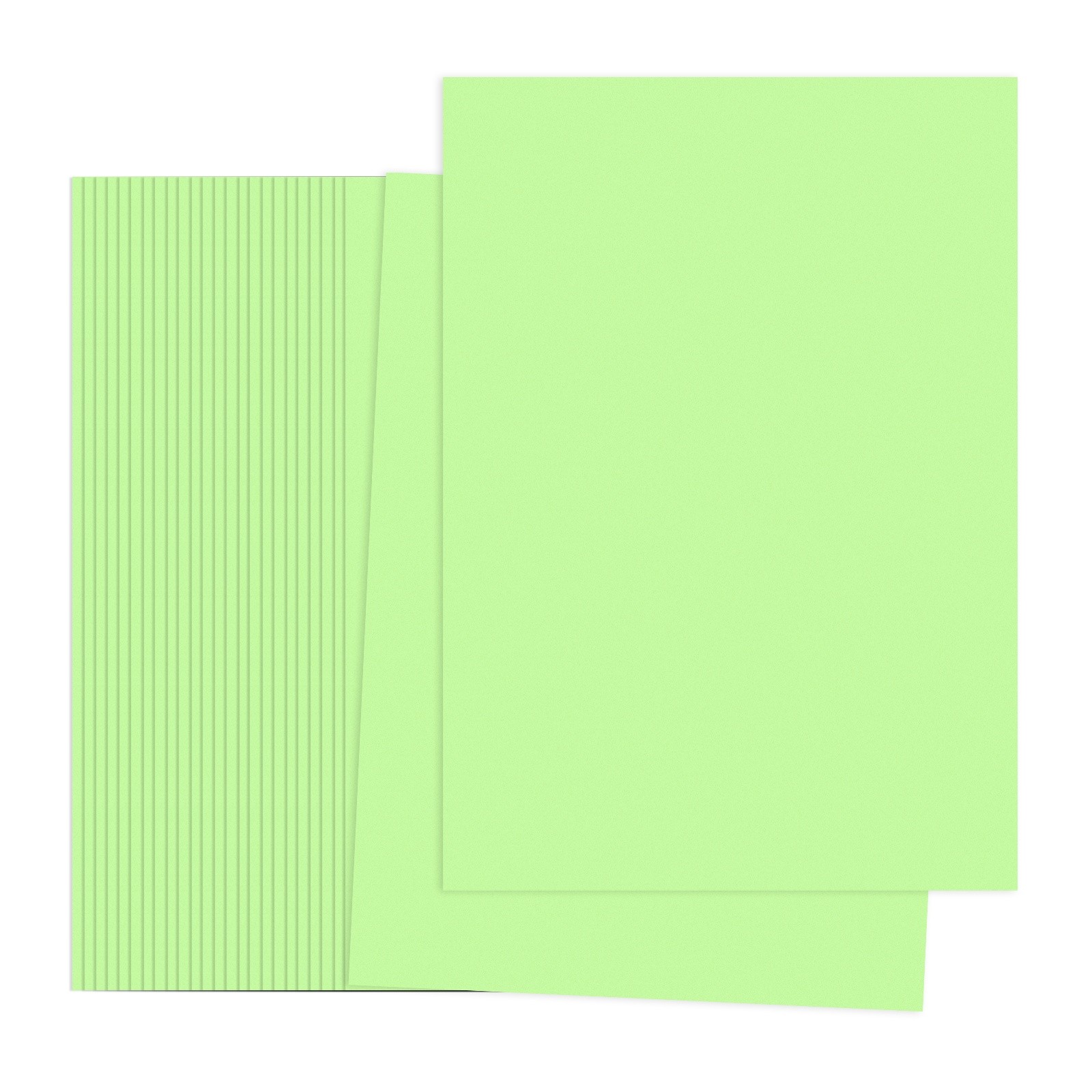 Light Green Color Copy Paper, 50 Sheets 11.7x8.3" A4 70gsm