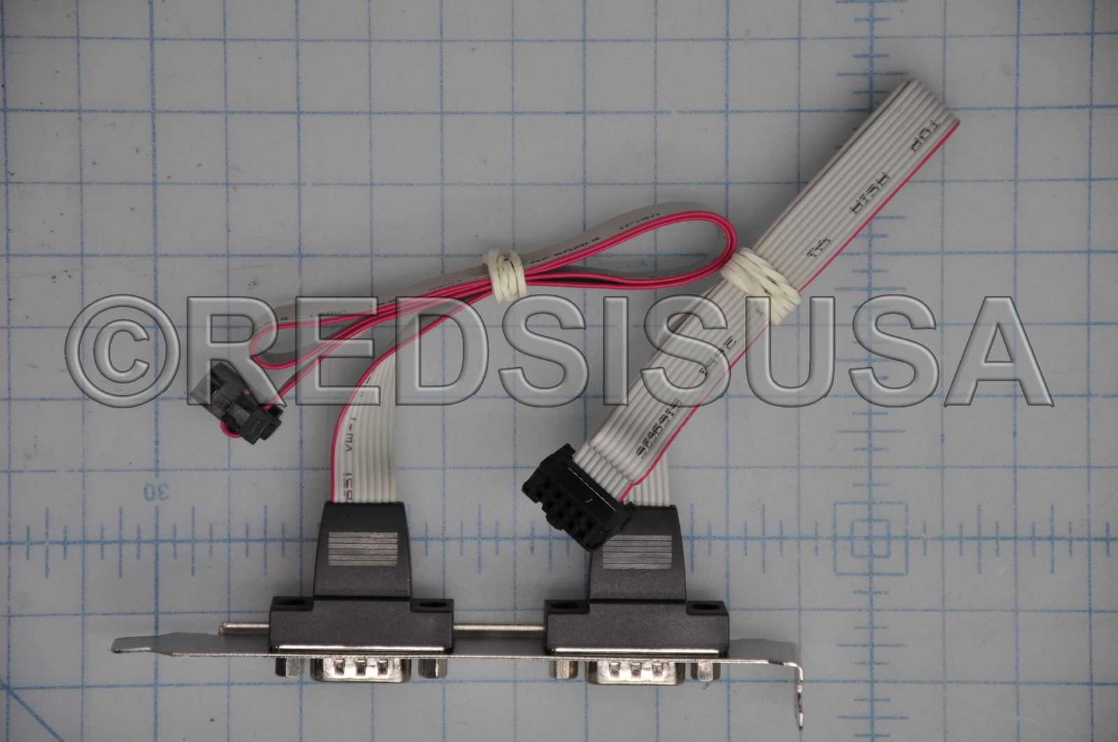 IBM 2Bracket 2Mm 2 Port 16In Db9 Serial Port Bracket To 10 Pin Header 41A3874