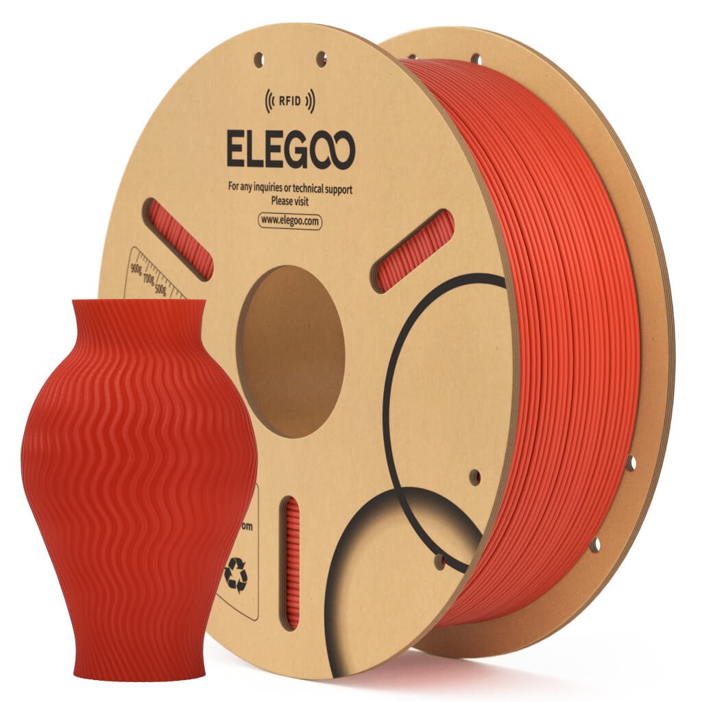 ELEGOO FDM 3D Printer PLA Matte Galaxy Filament 1.75mm Bundles 10 Rolls 1KG 