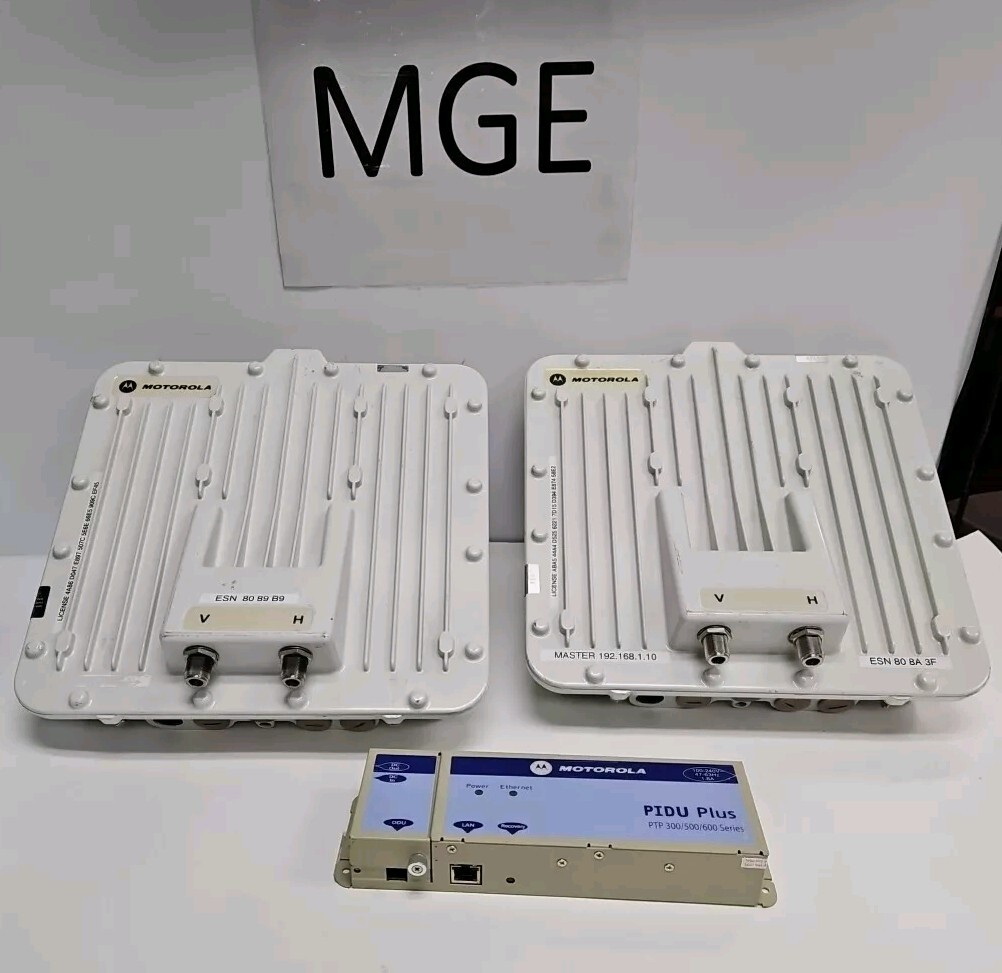 Motorola PTP 58600 5830BHC ODU (2 units) + PIDU Plus PTP 300/500/600 series