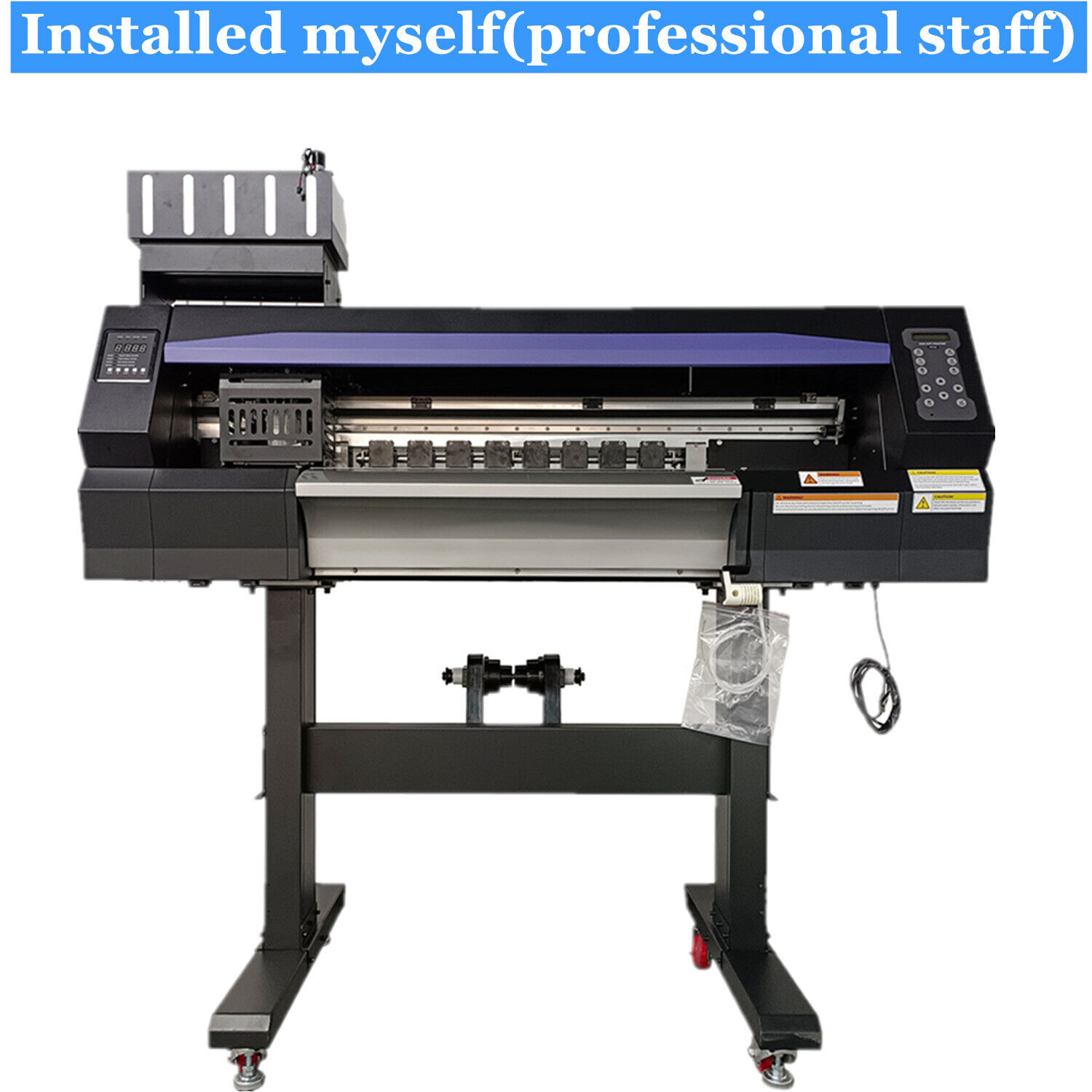 US Stock 24in DTF Direct to Film Printer with Dual Epson I3200-A1 Printheads