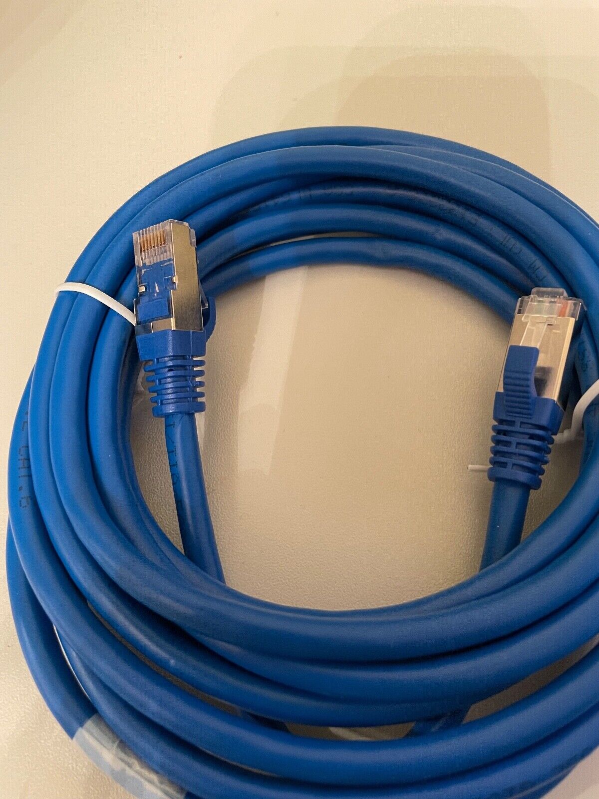 C2G #00800 10ft Cat6 Ethernet Cable - Snagless Shielded (STP) - Blue