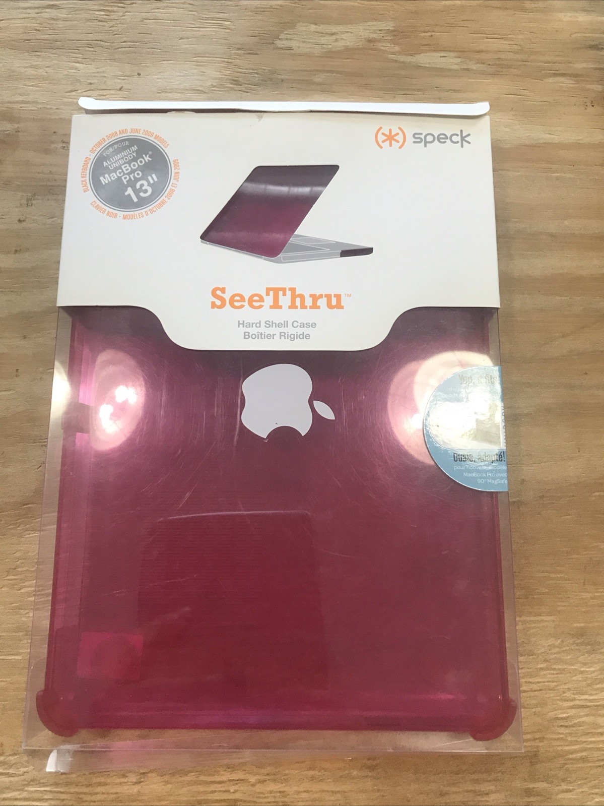 Speck See Thru Case MacBook Pro 13” Pink Hard Shell Case
