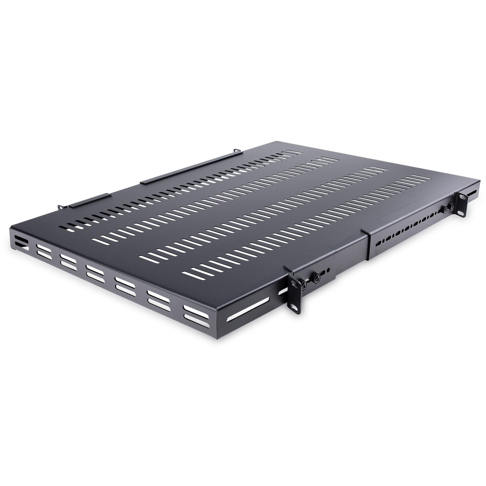 StarTech ADJSHELFHDV 1U Adjustable Vented Rack Shelf 250lbs